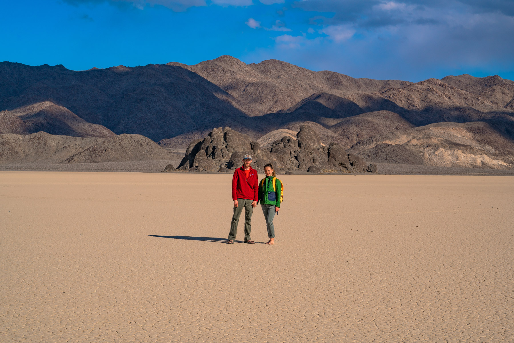 Sunset Racetrack Playa in Death Valley