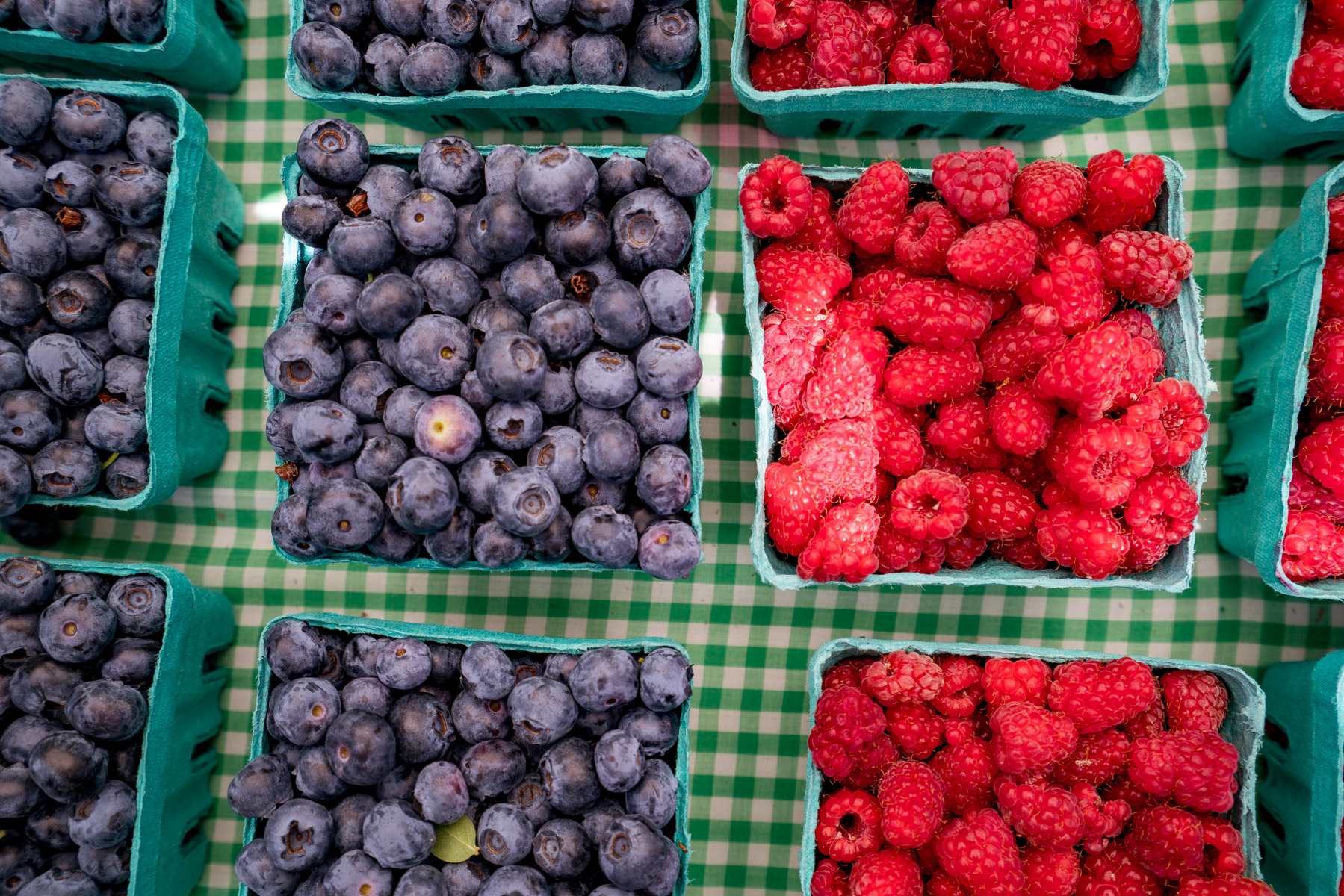berries at Portland Farmers Market