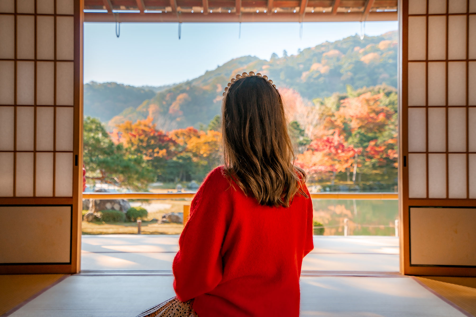 Eikando Temple in fall in Kyoto