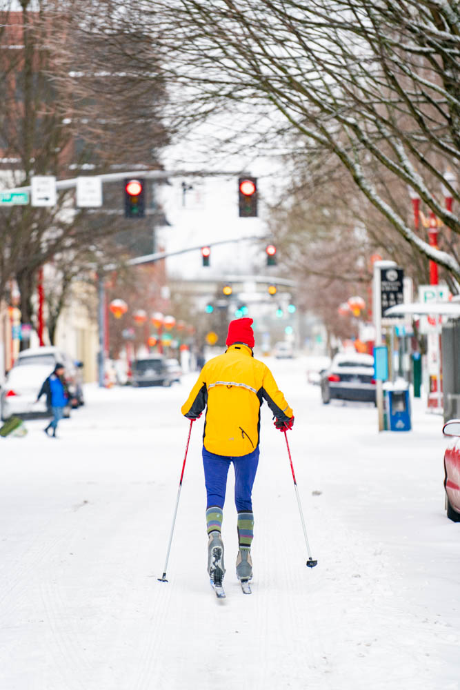 A Breathtaking Look at Portland in the Snow