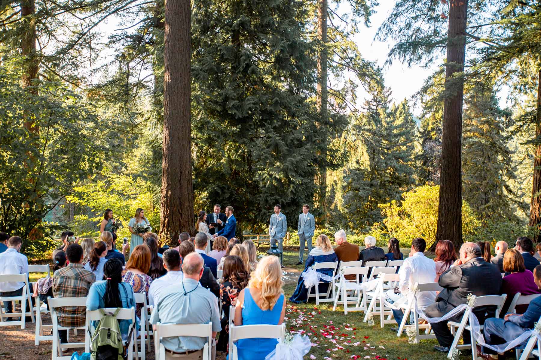 hoyt arboretum stevens pavilion wedding