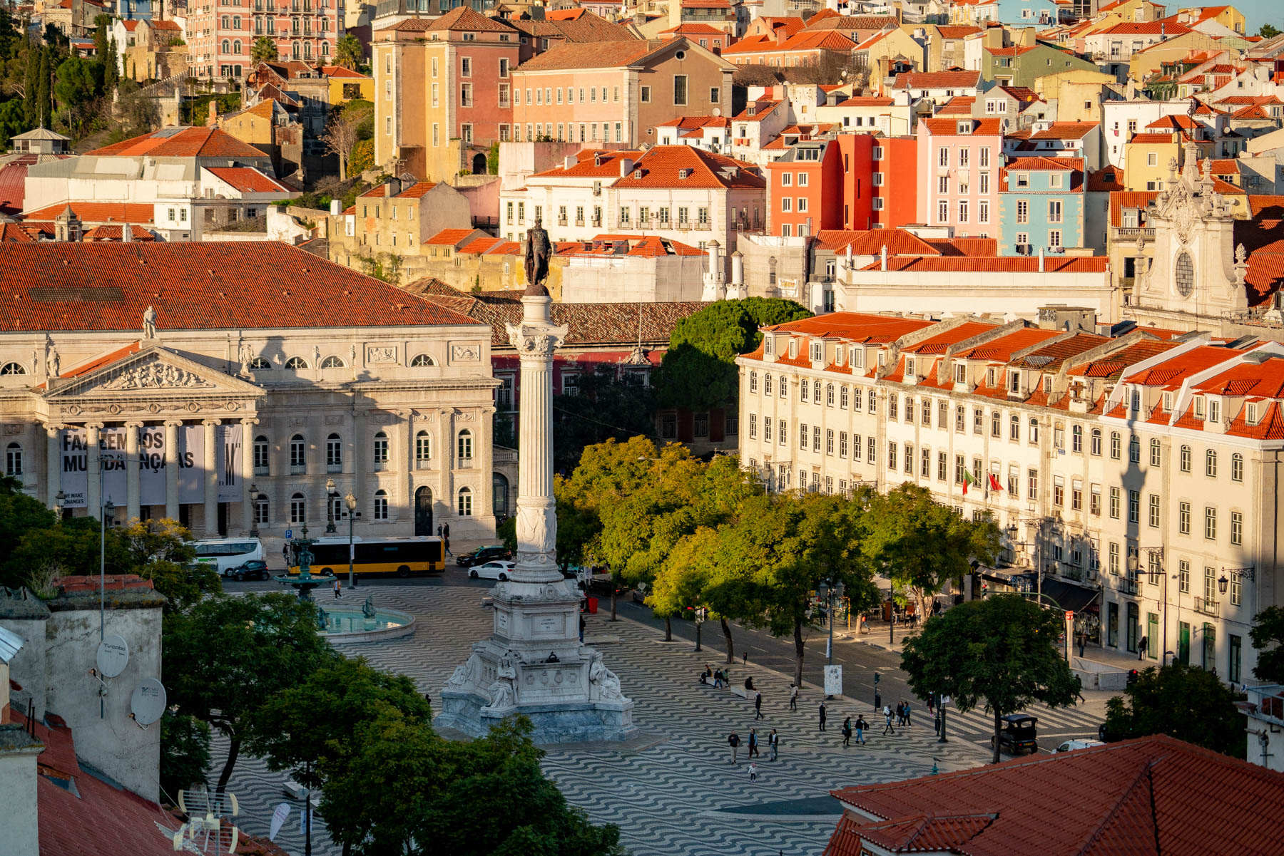 Rossio Square Lisbon