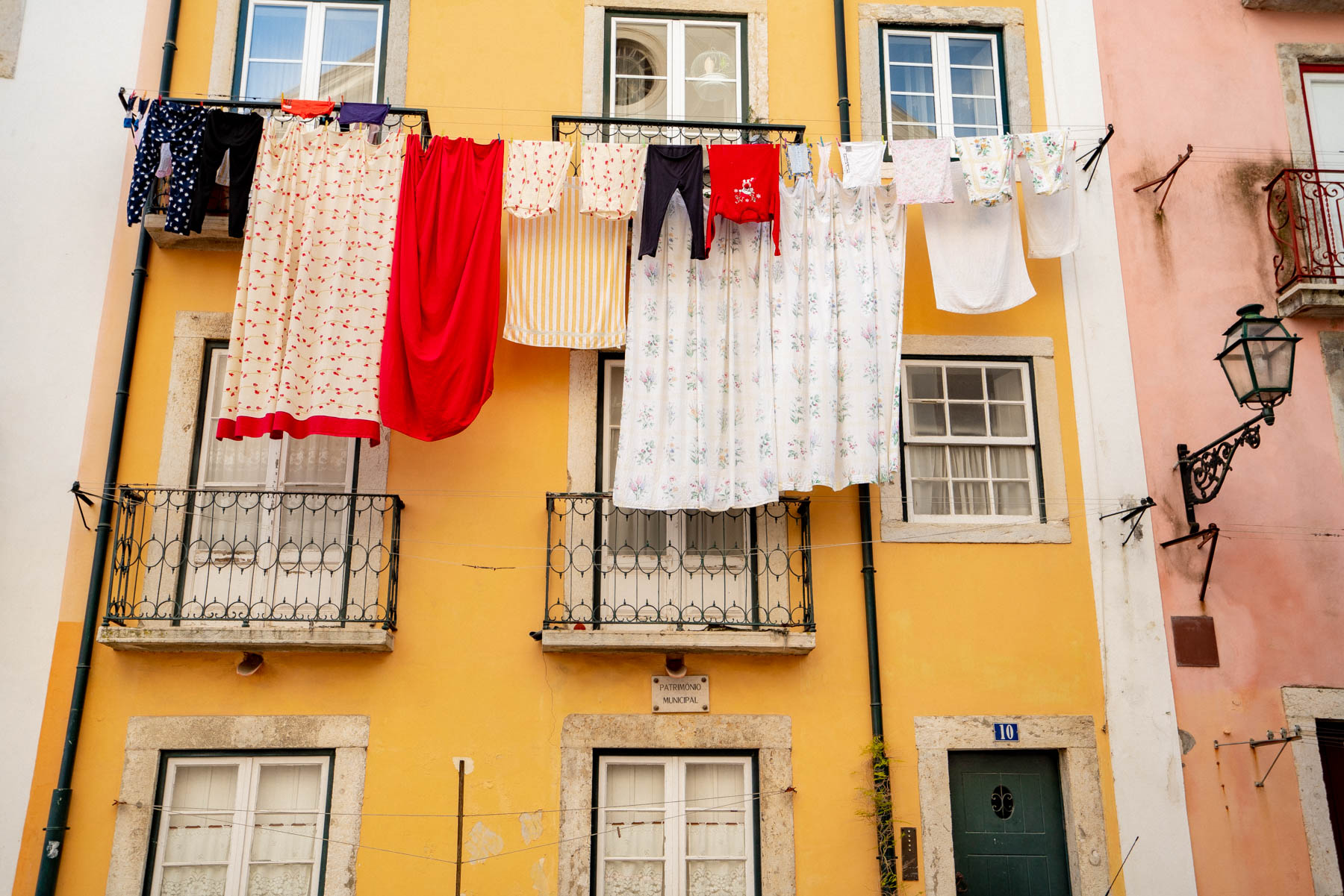 colorful neighborhoods in Lisbon