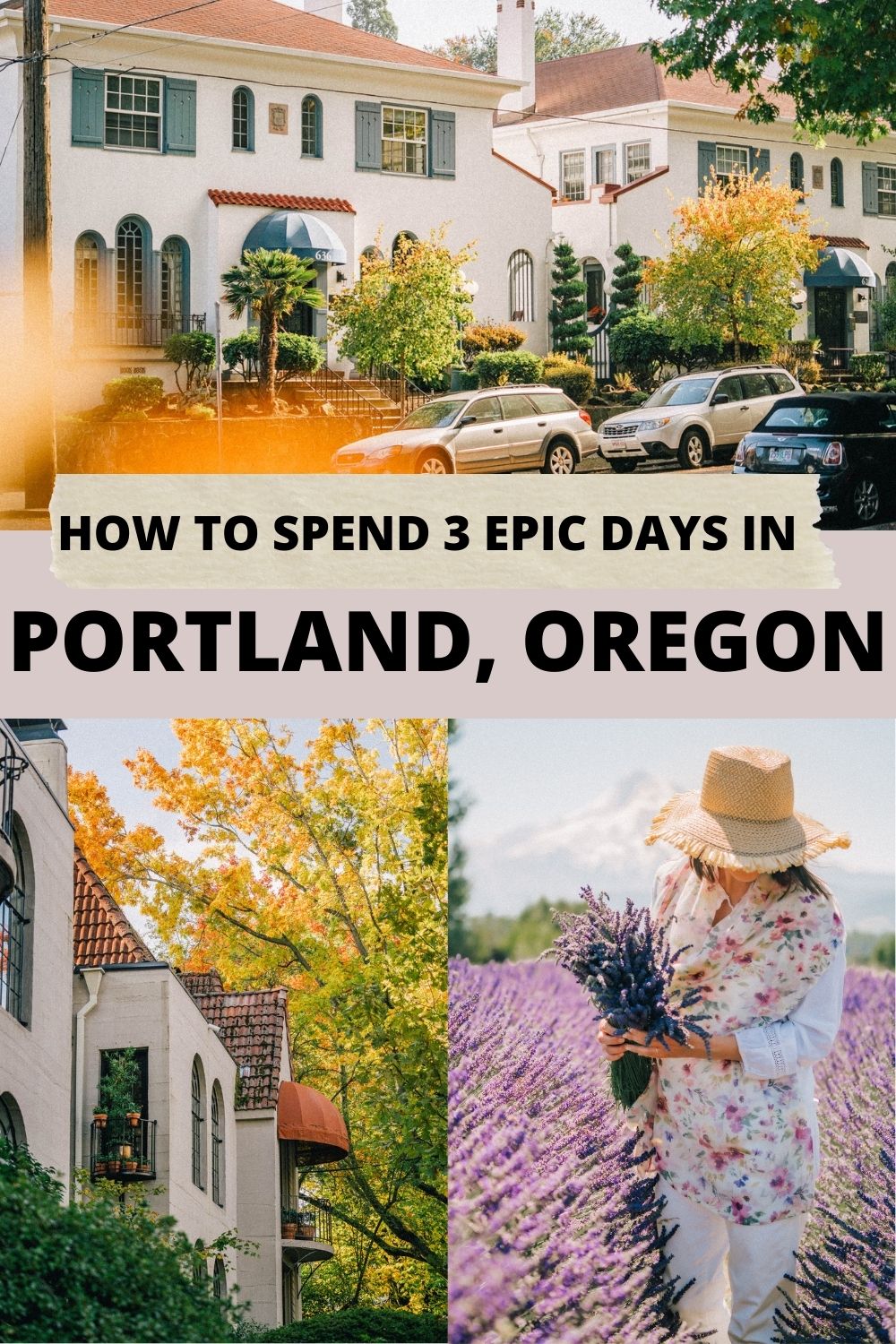how to spend 3 days in Portland