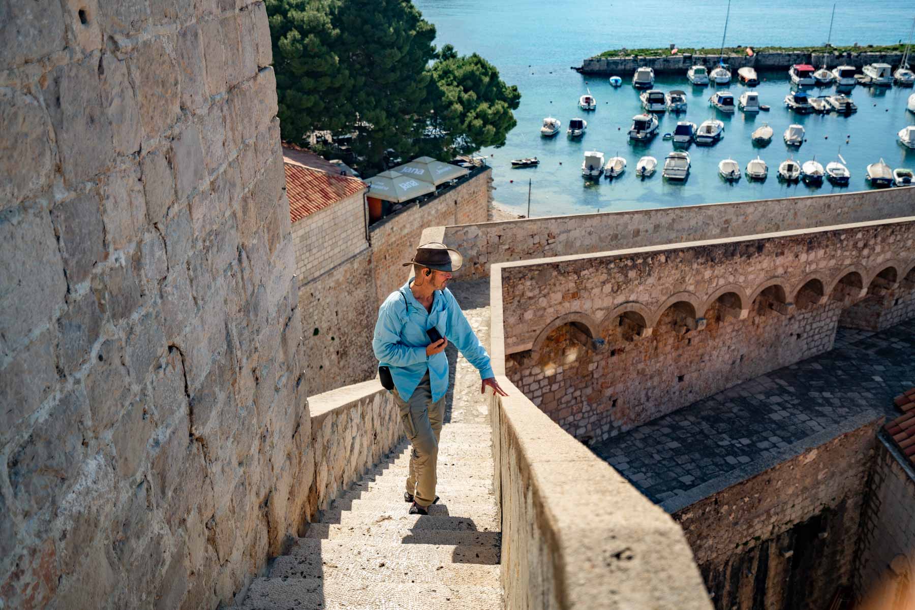 Visiting Dubrovnik Croatia
Walking city walls in Dubrovnik