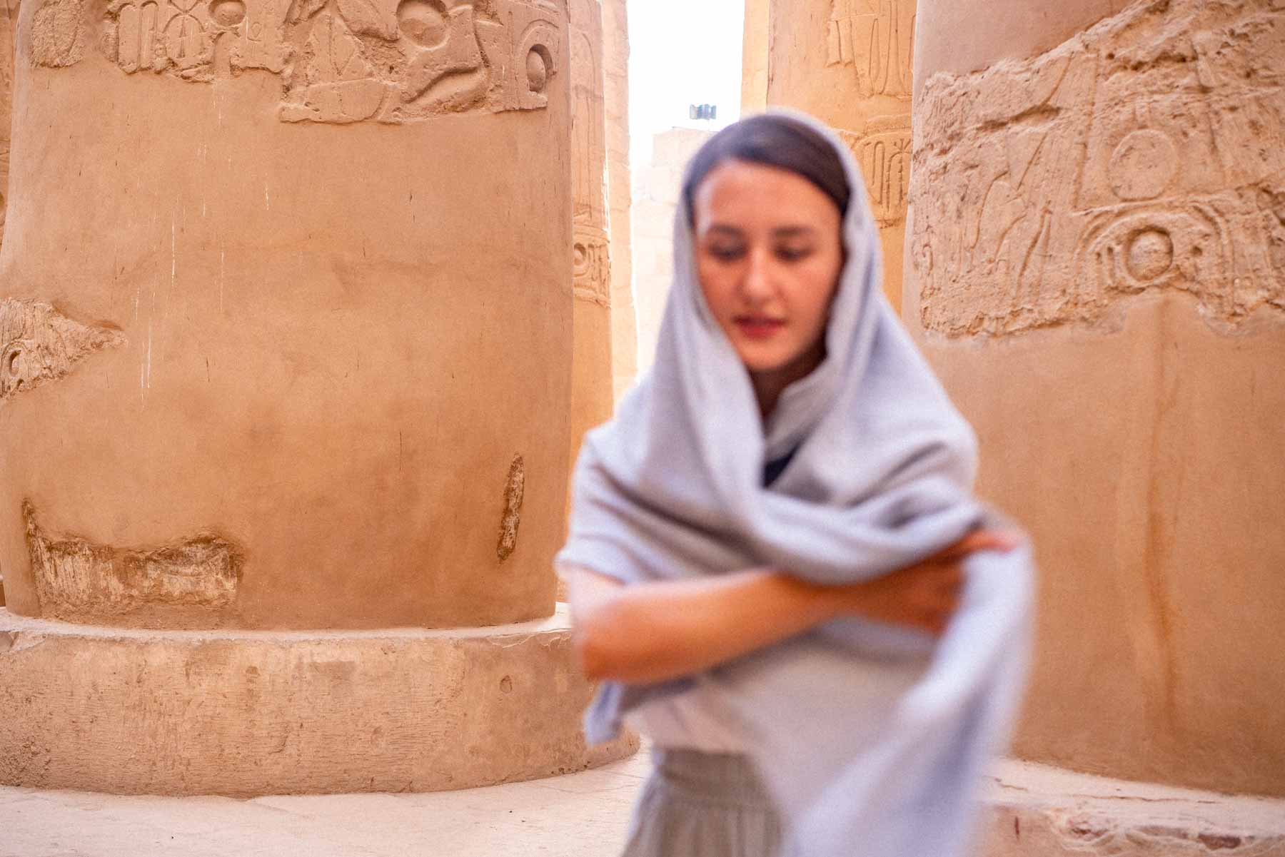 Taking time between sites in Egypt