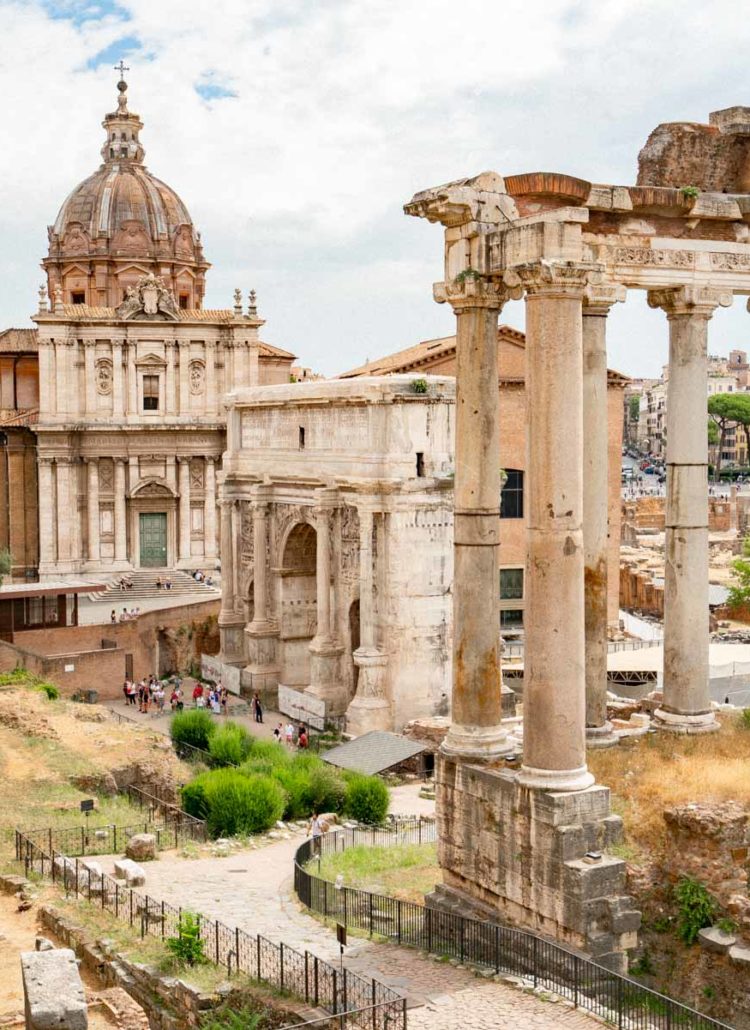 Roman Forum viewpoint
