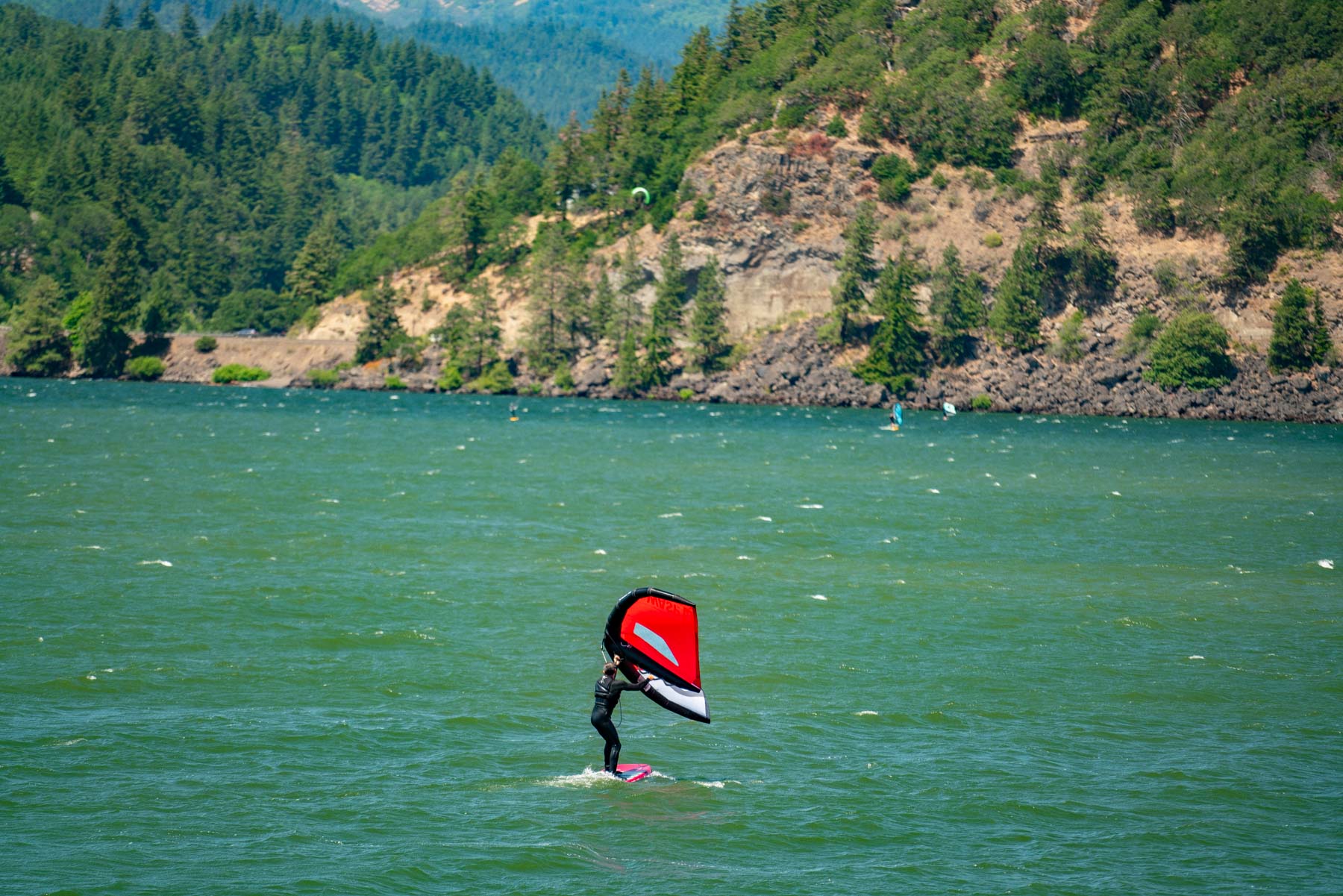 Windsurfing in Hood River Oregon