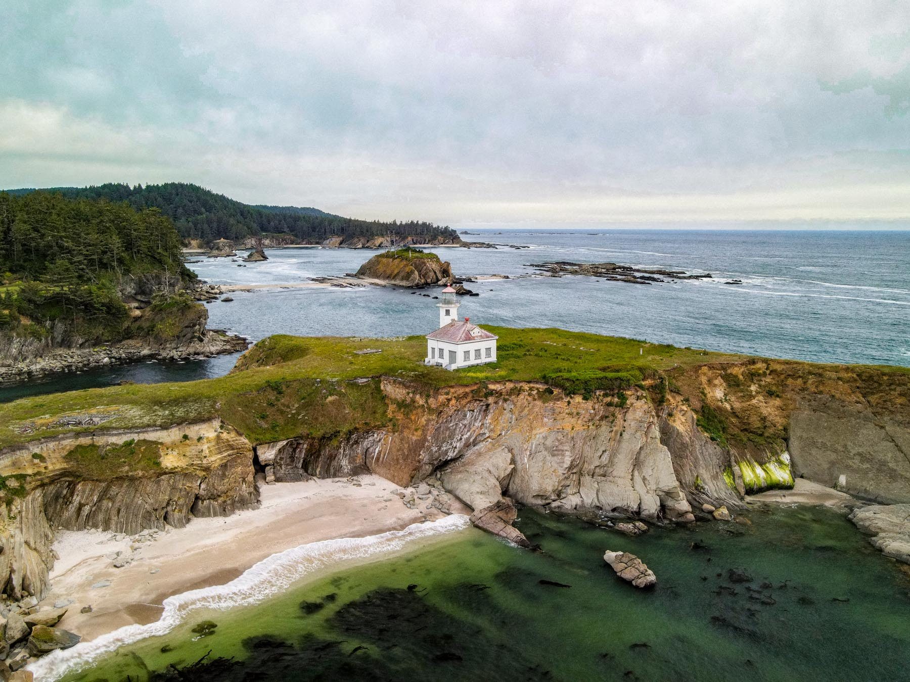 Cape Arago Lighthouse Oregon Coast