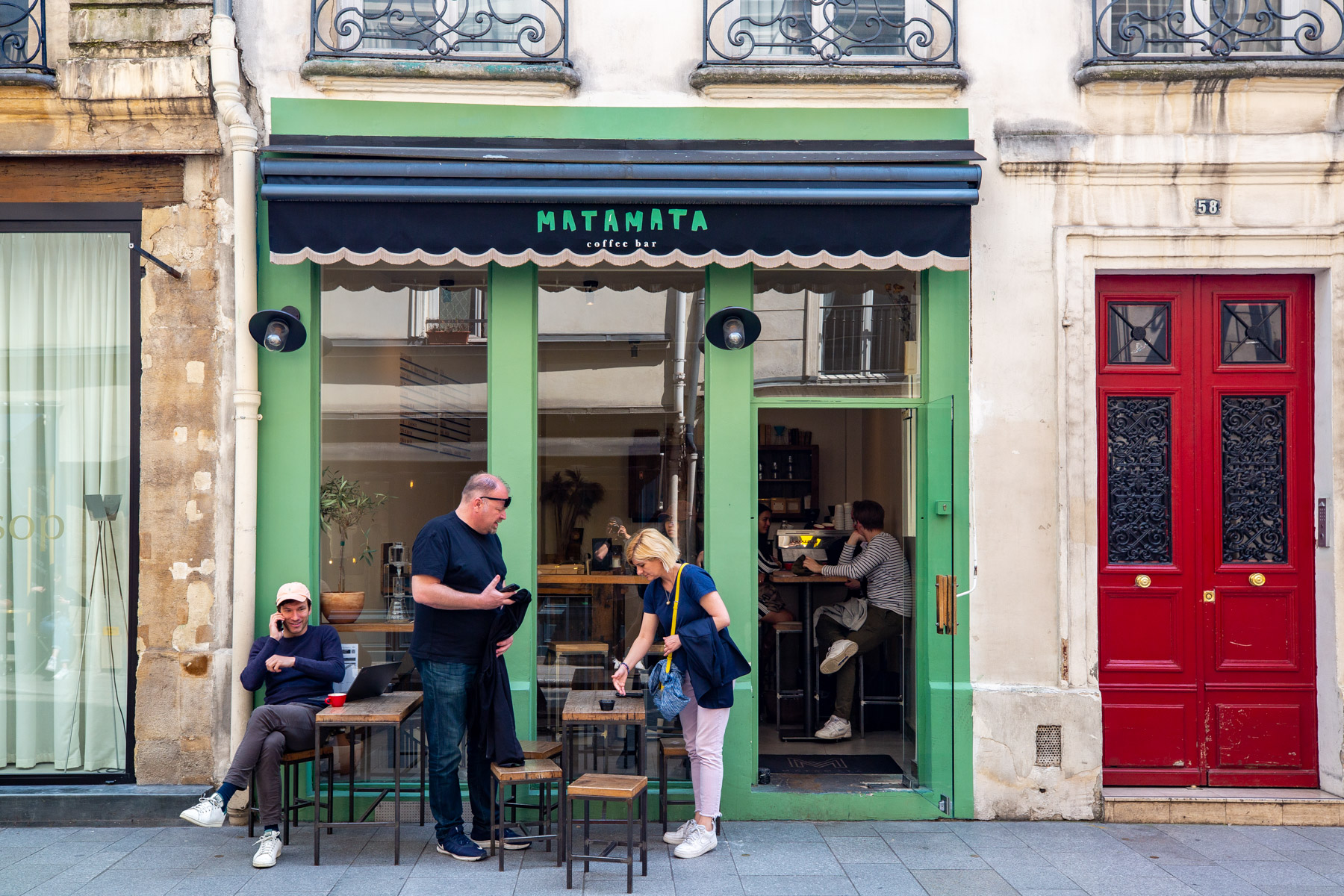 Matamata Cafe
Best coffee shops Paris