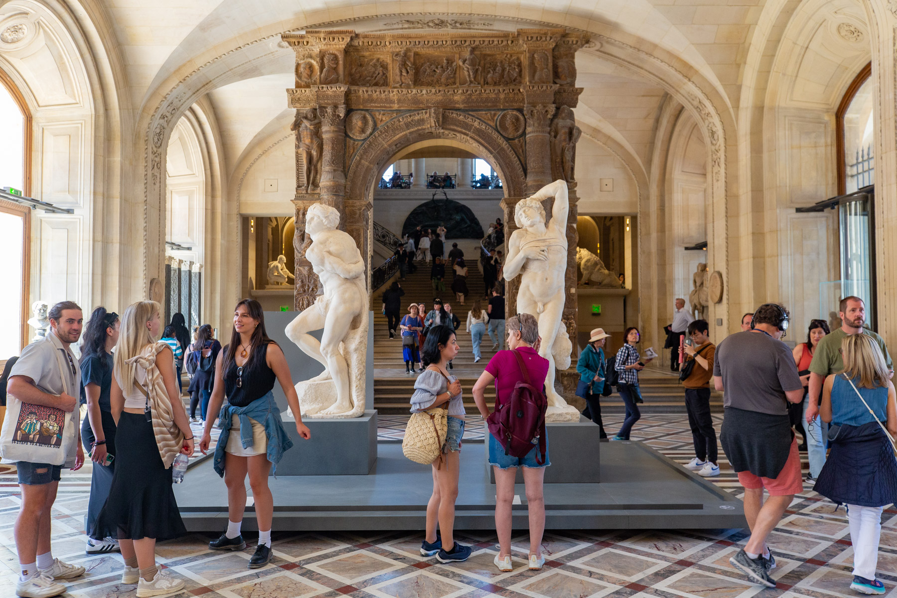 The Slaves by Michelangelo, Things to see at The Louvre