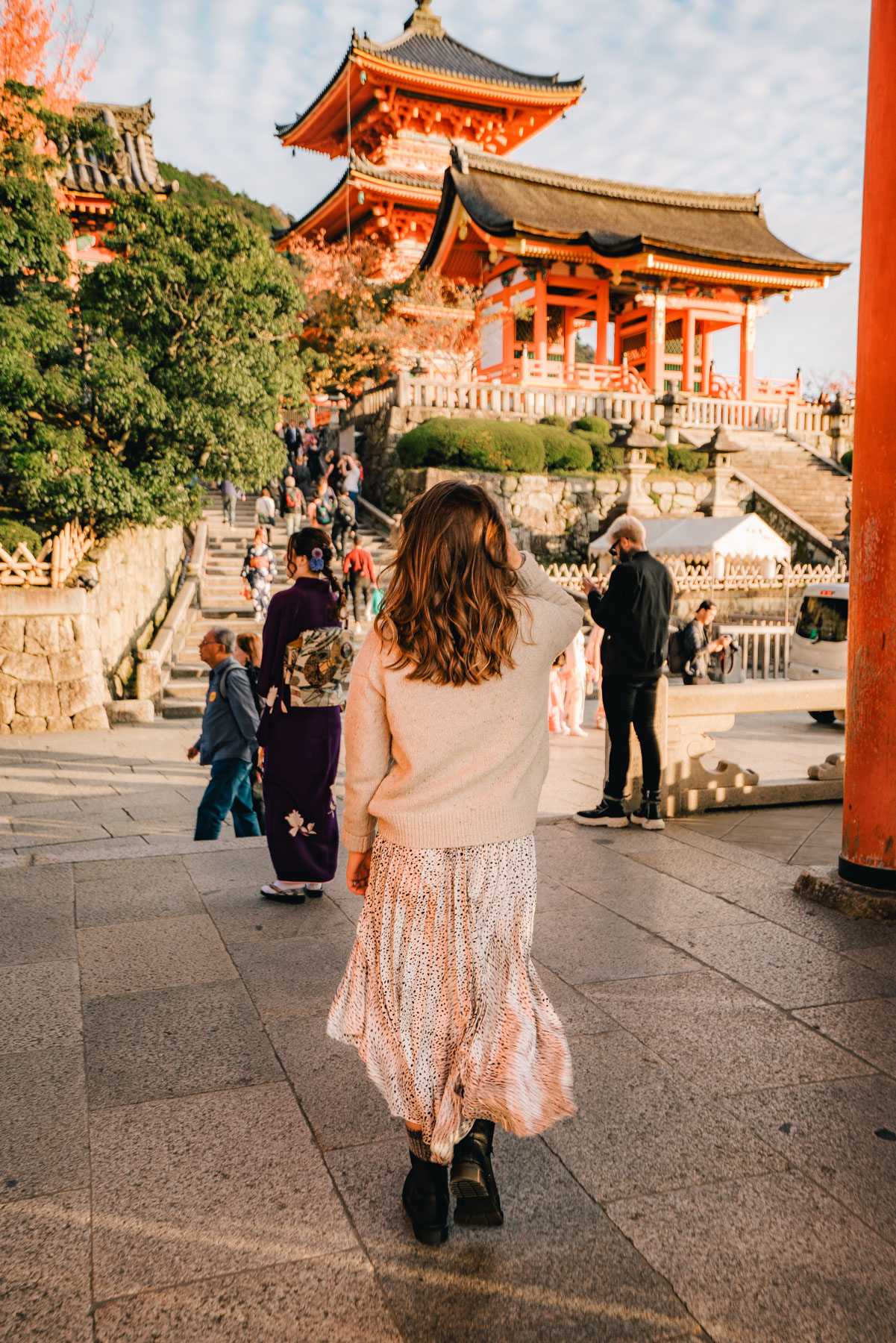 Kyoto best things to do
Kiyomizu-dera Temple in Kyoto in the fall