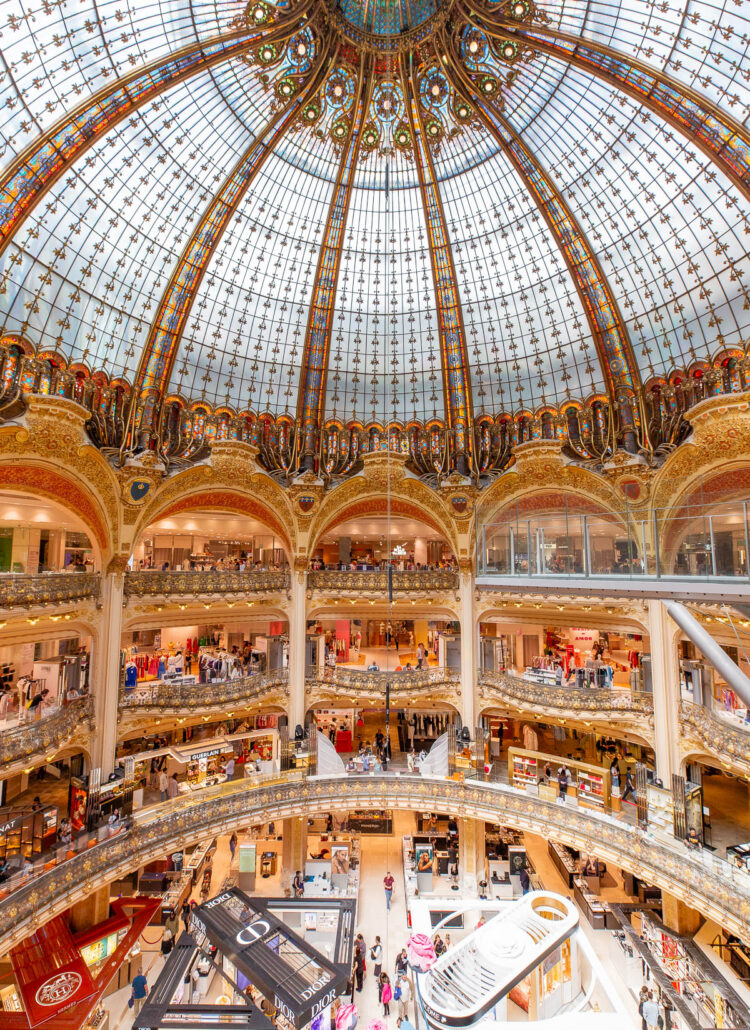Galeries Lafayette Haussman, Shopping in Paris