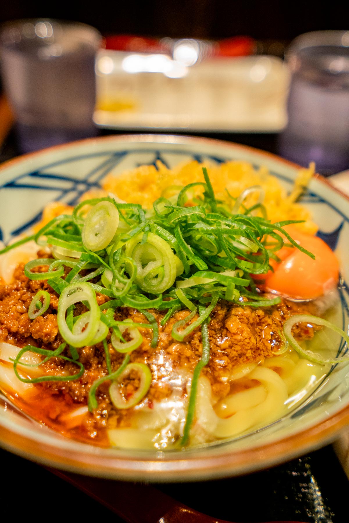 Marugame Noodles best udon in Kyoto